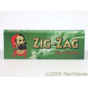  Zig Zag Green Cigarette Rolling Papers   5 Packets: Patio 