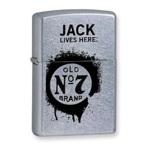  Zippo Jack Daniels Street Chrome Lighter: Jewelry