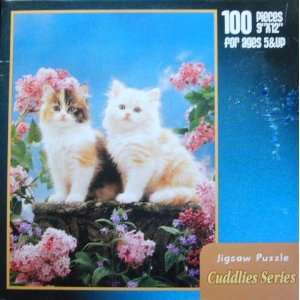  Kitties 100 Piece Puzzle Cuddlies Series Toys & Games