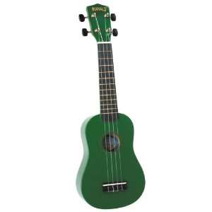   30GN Painted Economy Soprano Ukulele (Green): Musical Instruments