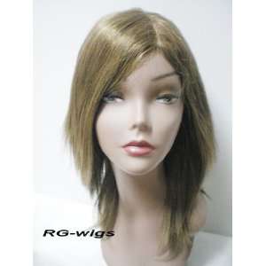   12 100% Chinese Remy Hair Monofilament Wig Half hand tied: Beauty