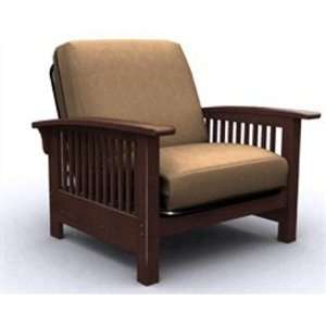  Bridgeport Jr.Twin Chair Metal Wood in Walnut: Home 