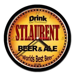  STLAURENT beer and ale cerveza wall clock: Everything Else