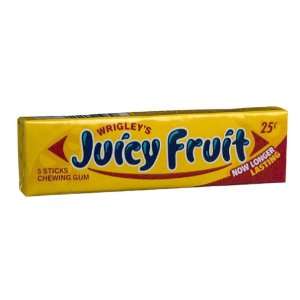  Juicy Fruit Gum, 40 5 stick packages: Kitchen & Dining