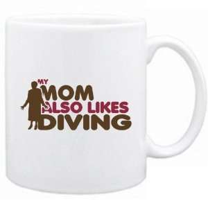  New  My Mom Also Likes Diving  Mug Sports: Home 