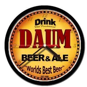  DAUM beer ale wall clock: Everything Else
