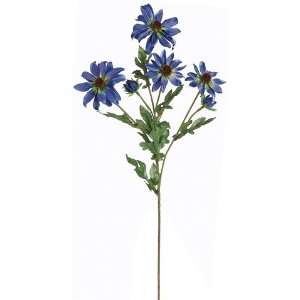  Faux 23 Rudbeckia Spray Blue Helio (Pack of 12) 