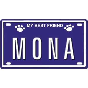  MONA Dog Name Plate for Dog House. Over 400 Names 