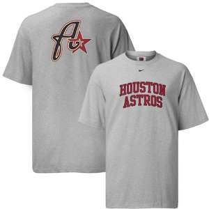   : Nike Houston Astros Ash Changeup Arched T shirt: Sports & Outdoors