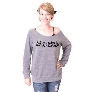  Roly Panda Slouchy Wide Neck Sweater: Everything Else