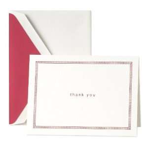  Crane & Co. Ribbon Frame Thank You Notes (CT1193) Office 