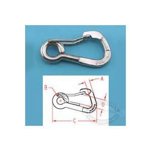   316 SS Wire Lever Harness Clip S0172 0120 1/2 inch: Sports & Outdoors