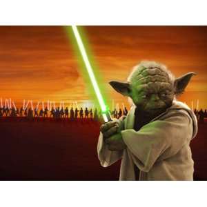  Star Wars > Master Yoda Mousepad: Office Products