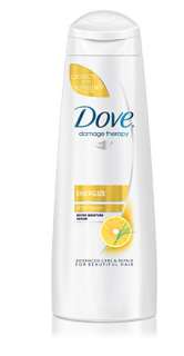 Dove Damage Therapy Energize Shampoo, 12 Ounce (Pack of 3) Dove Damage 