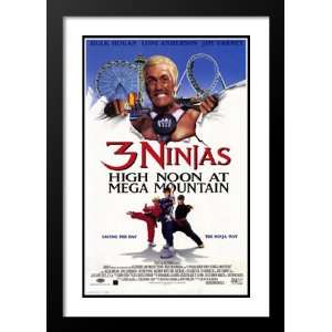  3 Ninjas High Noon 32x45 Framed and Double Matted Movie 