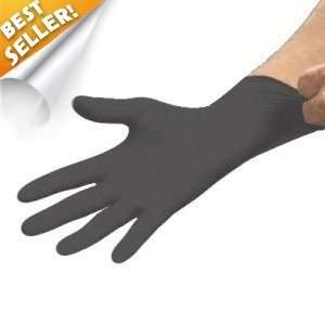  High Five Gloves   Black Nitrile Gloves   Medium: Home 