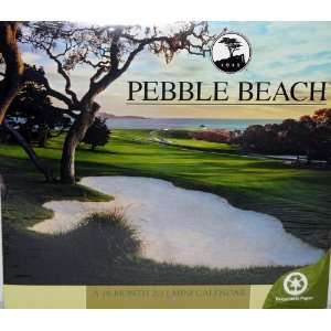  Pebble Beach Golf Links 16 Month 2011 Mini Calendar 
