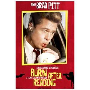  Burn After Reading Pitt Coen Brothers Cult Movie Tshirt 