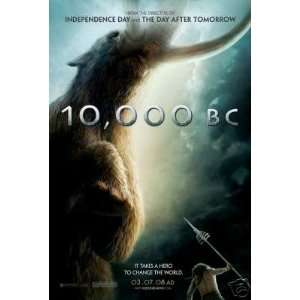  10,000 BC Original 27x40 Double Sided Movie Poster   Not A 