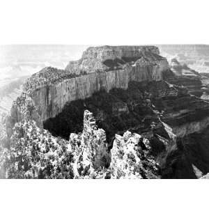  Close View of Grand Canyon Cliff   Ansel Adams   1933 42 