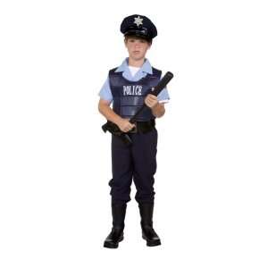  Law Enforcer Police Kids Costume: Toys & Games