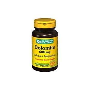  Dolomite 600mg   Promotes Bone Health, 100 tabs Health 