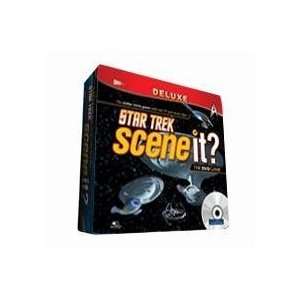  Scene It Deluxe Star Trek Game   Starship Tin: Toys 