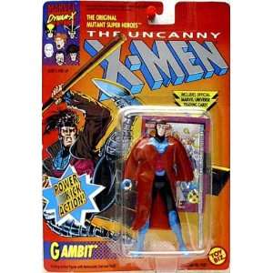  The Uncanny X Men Gambit Power Kick Action Figure: Toys 