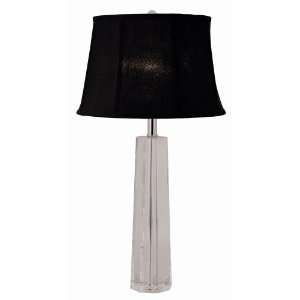  TransGlobe Lighting Table Lamps CTL 124 1 Lt Crystal Table 