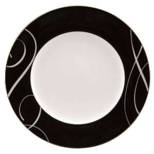  Nikko Elegant Swirl #12530 Round Accent Plate: Kitchen 