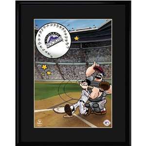  Colorado Rockies MLB Homerun Popeye Collectible: Sports 