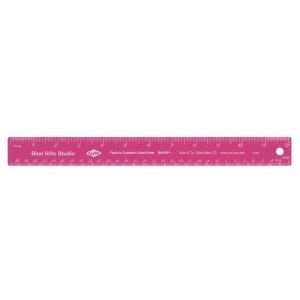  12 PACK PINK RULER 12in CORK BACKED Papercraft 