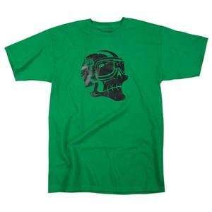  Troy Lee Designs Ghost Rider T Shirt   Small/Green 