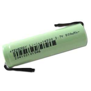  Li Ion 14500 AA Size Cylindrical Rechargeable Battery with 