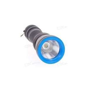   Lumen LED Flashlight with GITD Tailcap + Silicone Bezel Pads (1*14500