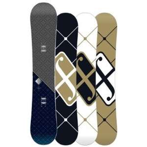  Grudge Snowboard   Wide Black/Gray, 154cm/Wide