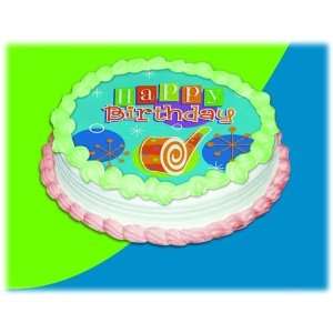  UB FUN A15779 05 BLOW OUT BIRTHDAY ICING SHEET 8 inches 