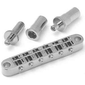   Gotoh Tunematic Large Holes Chrome 2 1/16 String Musical Instruments