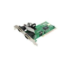  2 Port Serial PCI I/O Card Adapter 1655 Electronics