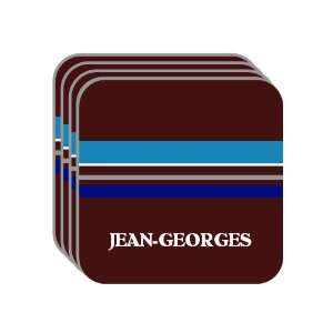  Personal Name Gift   JEAN GEORGES Set of 4 Mini Mousepad 