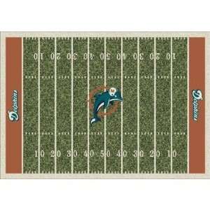  NFL Homefield Miami Dolphins Football Rug Size: 310 x 5 