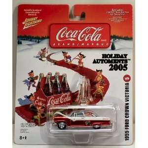   Coca Cola Holiday Automents 1955 Ford Crown Victoria: Toys & Games