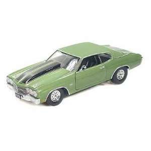  1970 Chevy Chevelle SS 454 Pro Street 1/24 Green Toys 