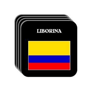  Colombia   LIBORINA Set of 4 Mini Mousepad Coasters 