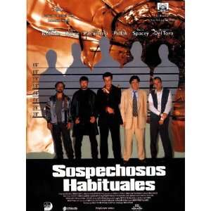  The Usual Suspects (1995) 27 x 40 Movie Poster Spanish 