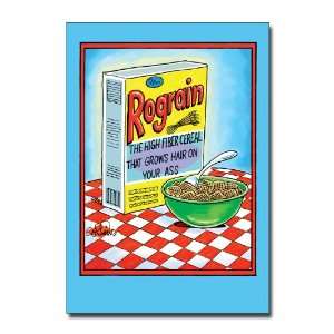  Rograin   Outrageous Cartoons Happy Birthday Greeting Card 