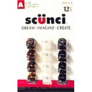  Scunci Jaw Clips 12Pk 1Cm (3 Pack)