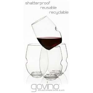  Govino Wine Glasses: Kitchen & Dining