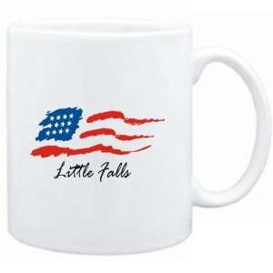  Mug White  Little Falls   US Flag  Usa Cities Sports 