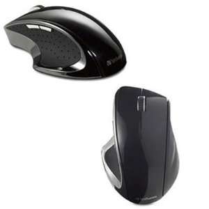  New  VERBATIM 97591 ERGO WIRELESS MOUSE (BLACK): Computers 